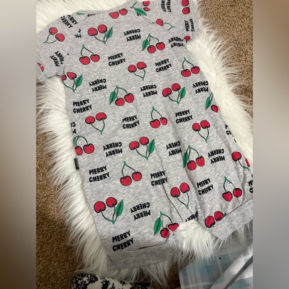 NWOT Bonds Cherry Print Shorts Wondersuit Size 3 - Picture 2 of 3